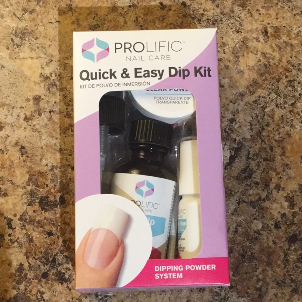 Nail dipping powder system